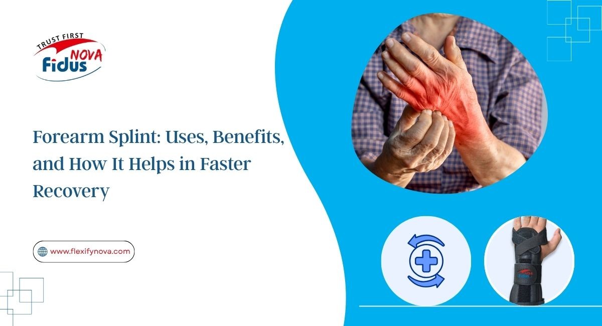 Forearm Splint: Uses, Benefits, and How It Helps in Faster Recovery
