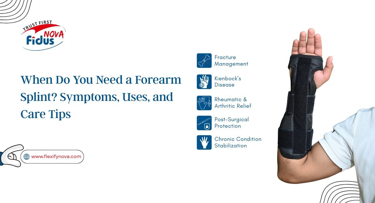 When Do You Need a Forearm Splint? Symptoms, Uses, and Care Tips